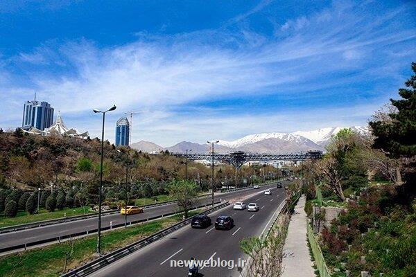 هوای تهران در آستانه پاکی